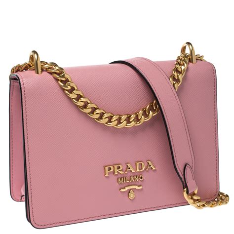 prada pink woven bag|Prada over shoulder bag.